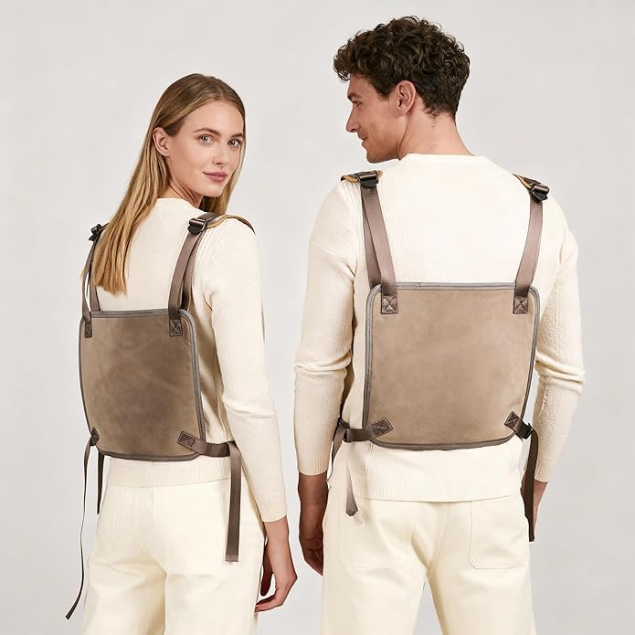 Thick Crazy horse Leather Triangle Crossbody Sling Chest Bag Travel One Shoulder Bag Daypack For Men Male 3028