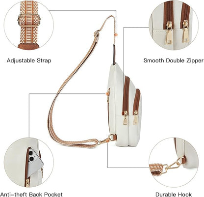 Telena Crossbody Bags for Women Leather Cross Body Sling Bag for Woman Travel