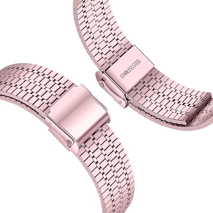 Moran Stainless Steel Watch Band Quick Release Replacement Metal Strap 20mm 22mm for Men Women