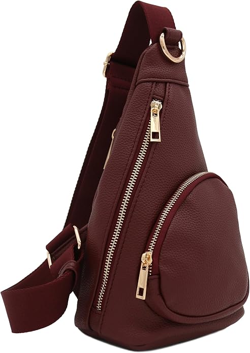 FashionPuzzle Compact Triangle Sling Bag | Compact