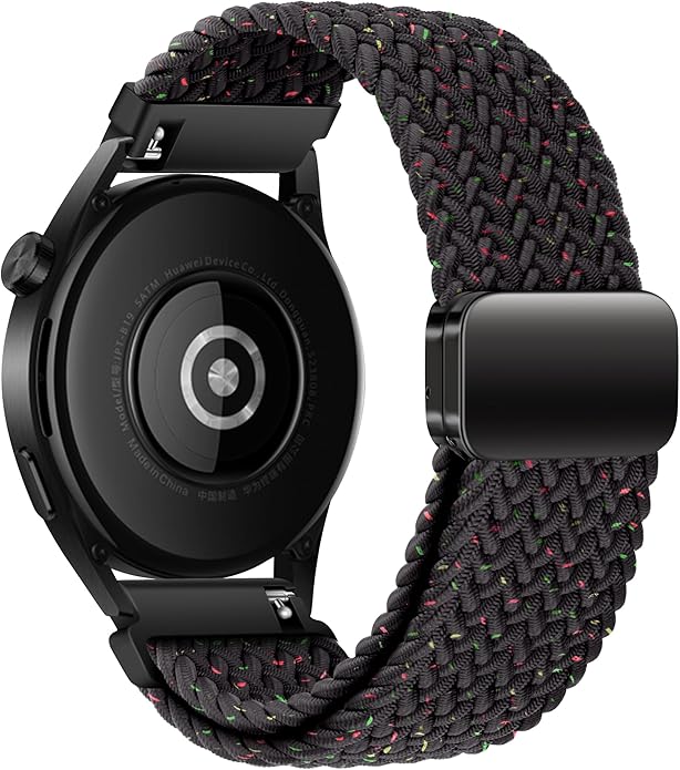 Mazoft Braided Sport Band Compatible with Samsung Galaxy Watch Band 7/FE/6/5/4/3 & Watch 5 Pro & 6/4 Classic &Gear S3/S2, 20mm & 22mm watch band for Samsung Watch 47mm 46mm 45mm 44mm 40mm 43/42/41mm
