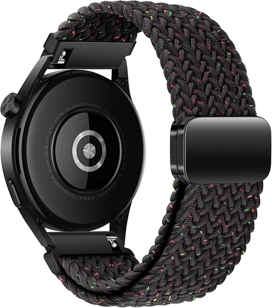 Mazoft Braided Sport Band Compatible with Samsung Galaxy Watch Band 7/FE/6/5/4/3 & Watch 5 Pro & 6/4 Classic &Gear S3/S2, 20mm & 22mm watch band for Samsung Watch 47mm 46mm 45mm 44mm 40mm 43/42/41mm
