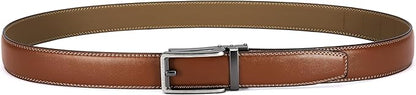 CHAOREN Click Belts for Men - Mens Ratchet Belt 1 3/8" for Dress Pants - Perfect Companion to Men's Oxfords