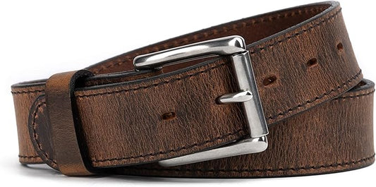 The Baron Leather Belt for Men | Made In USA | Men's Full Grain Leather Belt