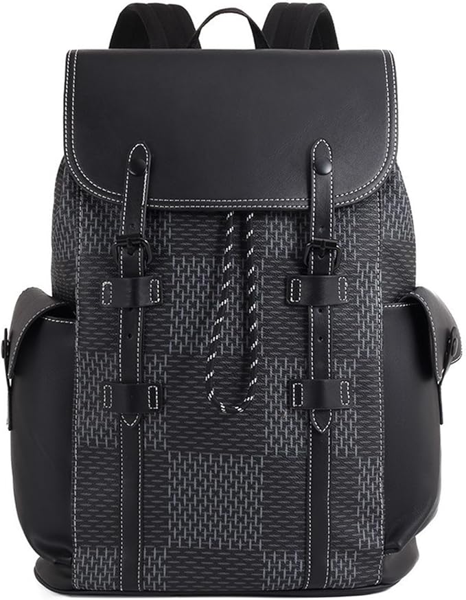 KingTo Laptop Backpack for Men Luxury Anti-Theft Travel Backpack Casual Business Waterproofing Computer Bag (B-Gray)