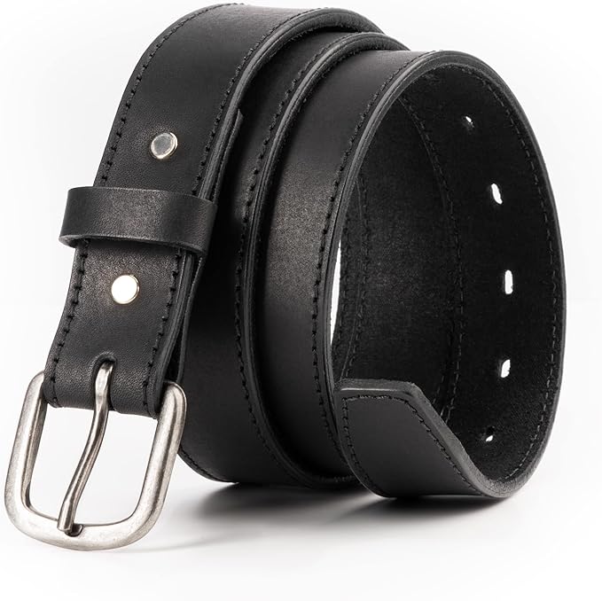 Main Street Forge The Executive Leather Belt | Made in USA | Men's Dress Belt | 1 1/4 Inch Belt