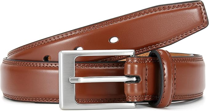 CHAOREN Mens Belts Leather Gift for Men - Ideal Match for Mens Dress Shoes