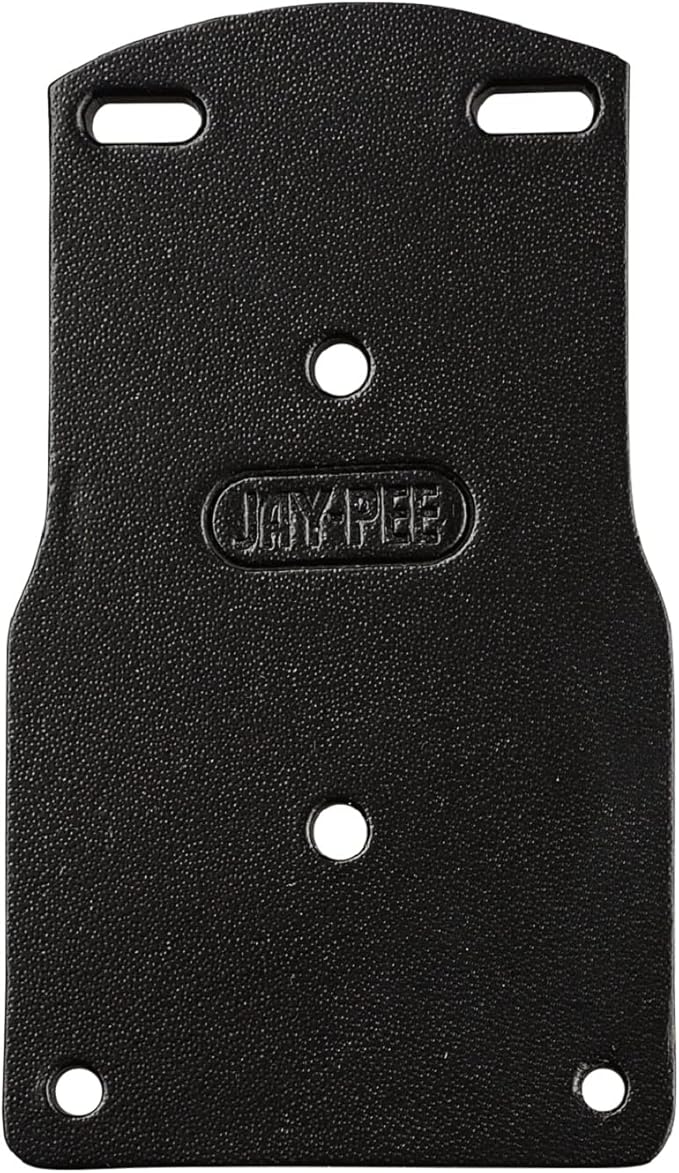Jay-Pee Police Citation Bar Badge Holder Name Bar Tag Holder One Bar Black Leather