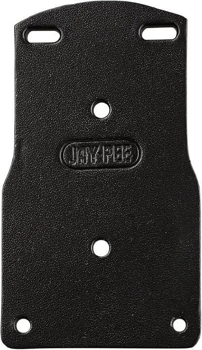 Jay-Pee Police Citation Bar Badge Holder Name Bar Tag Holder One Bar Black Leather