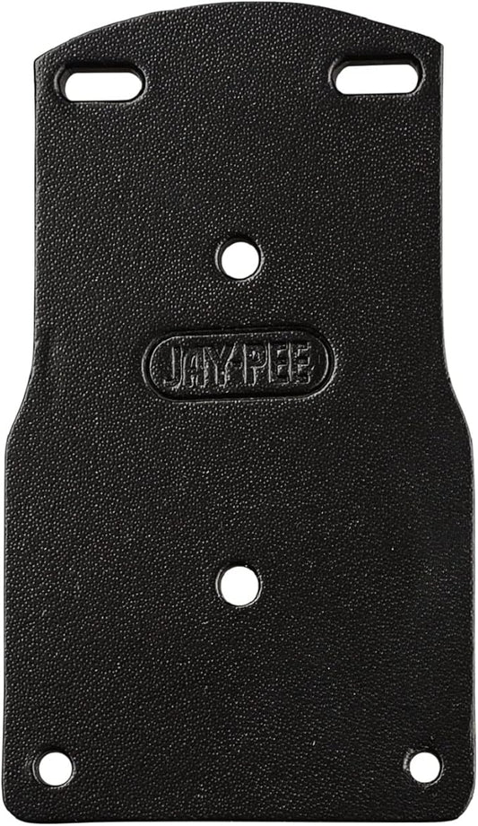 Jay-Pee Police Citation Bar Badge Holder Name Bar Tag Holder One Bar Black Leather