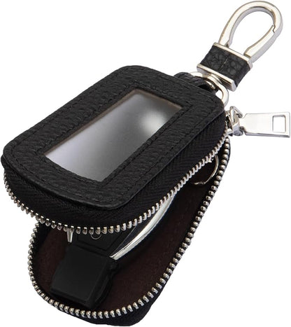 Yuoyar Premium Leather Key Fob Case - Universal Car Key Holder