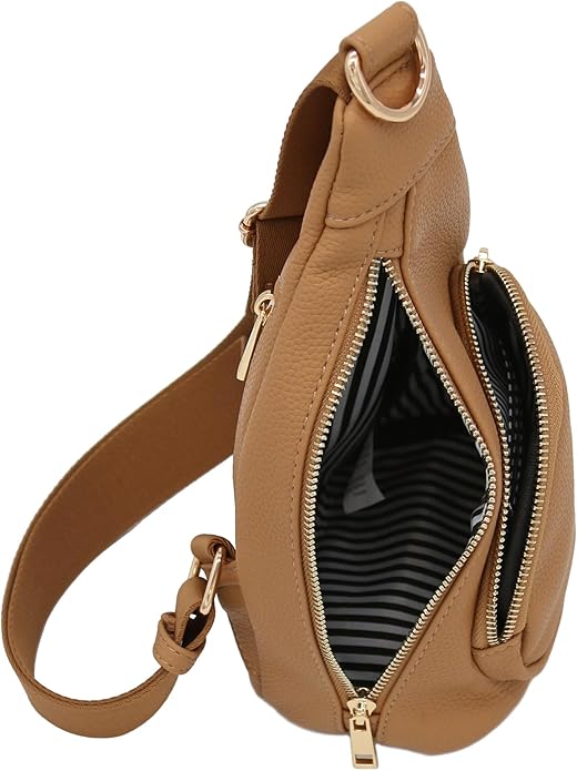 FashionPuzzle Compact Triangle Sling Bag | Compact
