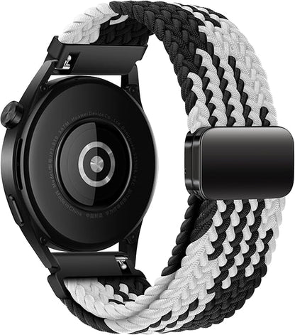 Mazoft Braided Sport Band Compatible with Samsung Galaxy Watch Band 7/FE/6/5/4/3 & Watch 5 Pro & 6/4 Classic &Gear S3/S2, 20mm & 22mm watch band for Samsung Watch 47mm 46mm 45mm 44mm 40mm 43/42/41mm