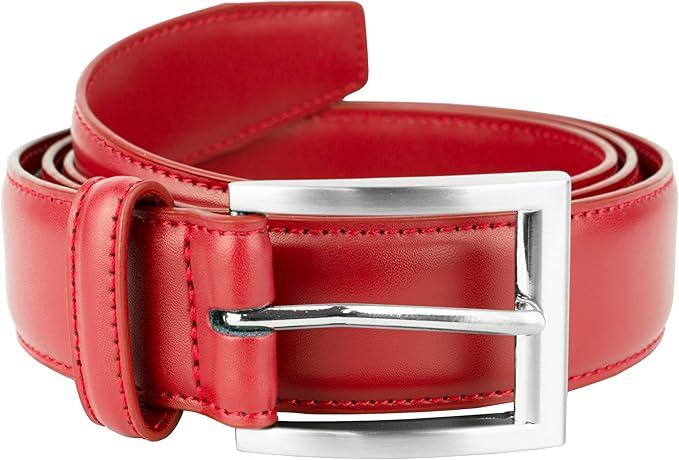 Gelante Men's Classic Dress Leather Belt