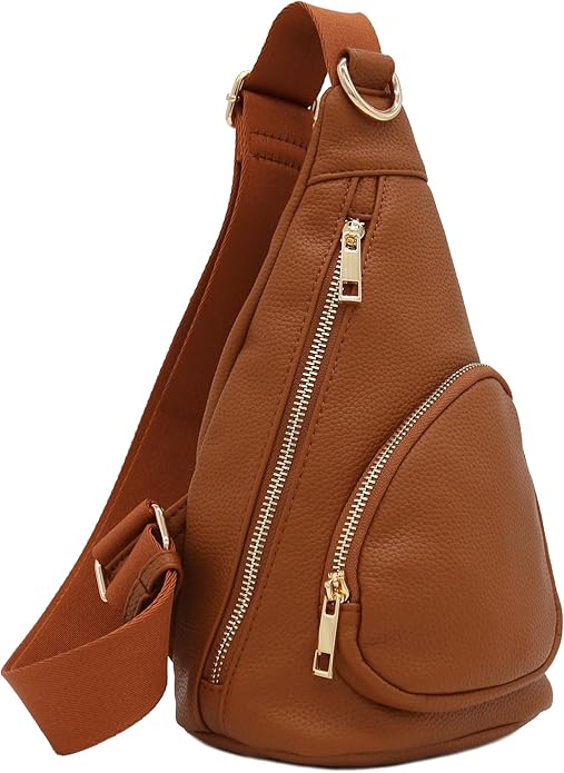 FashionPuzzle Compact Triangle Sling Bag | Compact