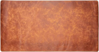 Venito Premium Leather Desk Mat (36 X 19 inch) - Large Mouse Mat for Home Office Accessories (Antique Brown)*