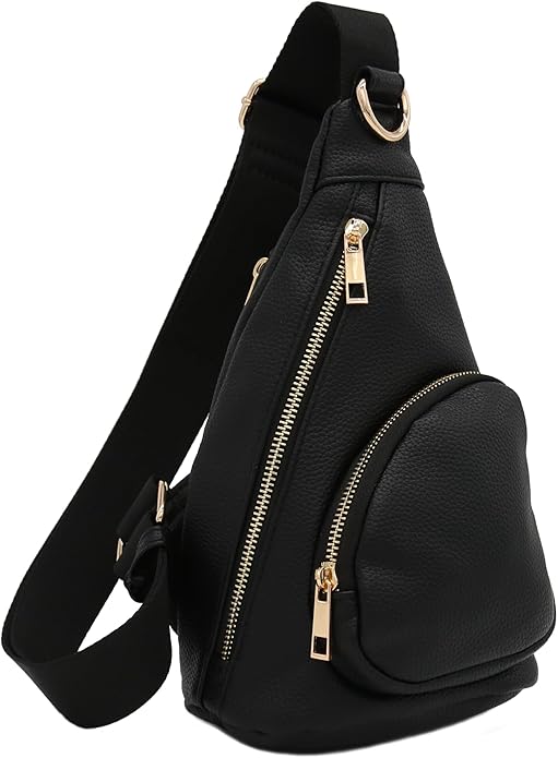 FashionPuzzle Compact Triangle Sling Bag | Compact