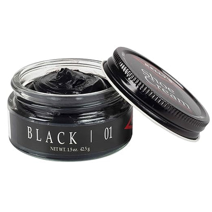 Kelly's Black Shoe Polish 1.5 oz - Professional Leather Shoe Cream