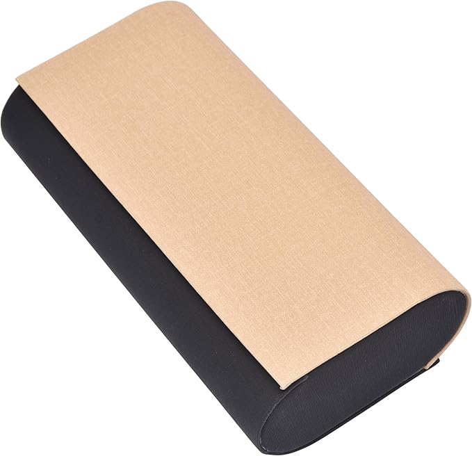 Philley Dual Glasses Case 2-in-1 PU Leather Hard Shell Double Eyeglasses case for Women & Men