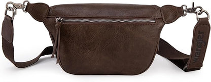 Wrangler Crossbody Bags for Women Large Fanny Packs Bum Bag Travel Belt Bags Sling Purse
