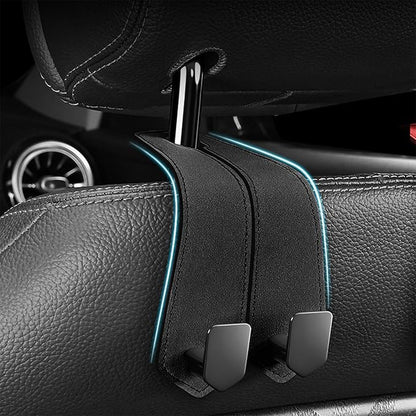 Car Seat Gap Filler, Seat Gap Organizer with Phone Holder, Car Seat Accessories, Car Organizer Fit Car SUV Truck, 2PCS Seat Gap Filler and 1 Pack Car Purse Hook