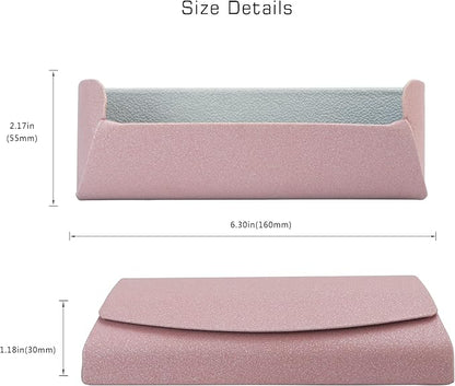 VisionGlobal Hard Shell Eyeglass Case for Eyeglasses and Sunglasses for Men/Women and Kids