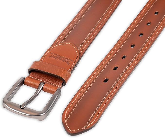 Levi’s Men’s Casual Leather Belt, Classic Strap for Jeans & Everyday Wear