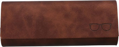 VisionGlobal Hard Shell Eyeglass Case for Eyeglasses and Sunglasses for Men/Women and Kids