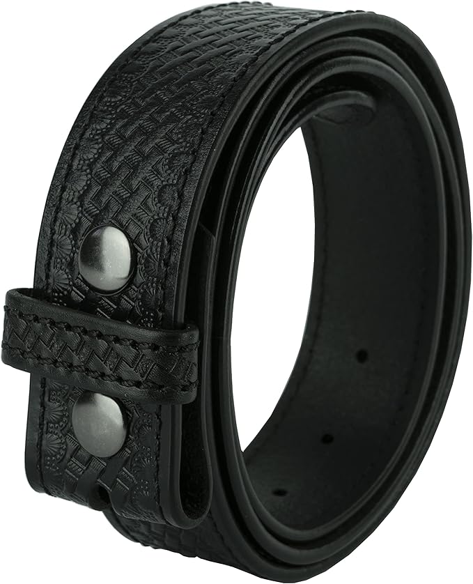 Gelante Genuine Full Grain Leather Belt Strap without Belt Buckle
