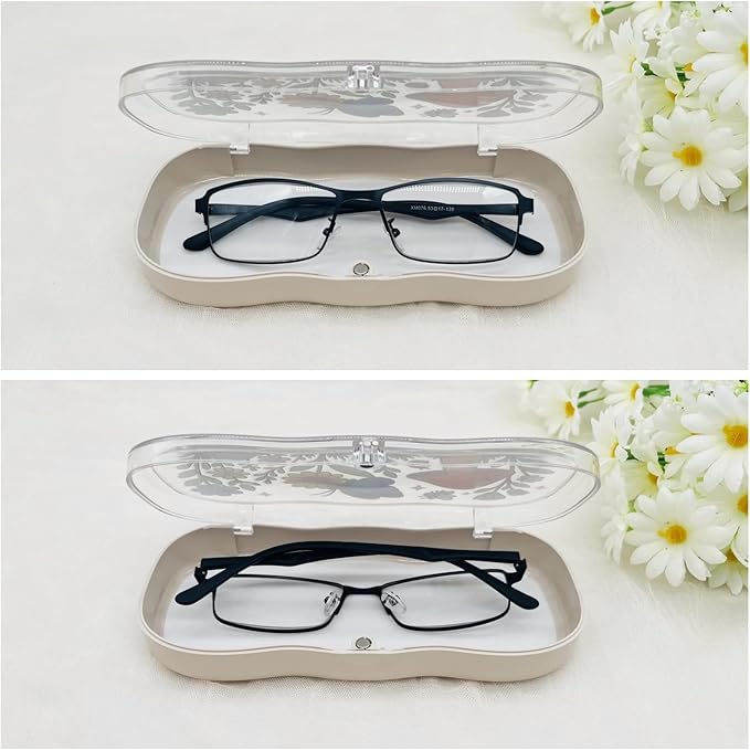 Glasses Case Hard Shell, Cute Sunglasses Case, Glass Cases for Eyeglasses Women, Reading Eye Glass Cases