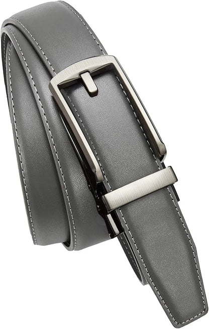 CHAOREN Mens Dress Belt - Ratchet Belt Leather 1 1/4" Comfort Click - Perfect Companion to Mens Dress Shoes