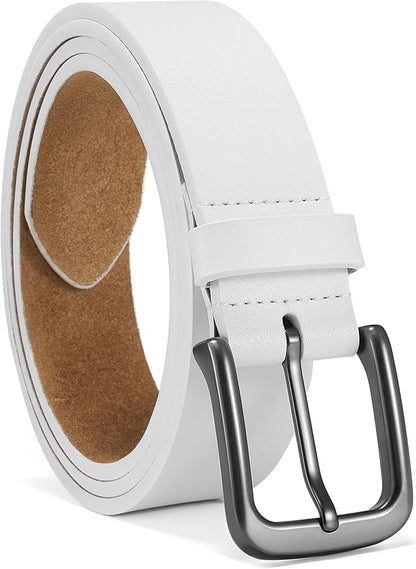 CHAOREN Mens Belts Leather - 35mm Genuine Leather Belt for Jeans - Men Gift for Casual Dress