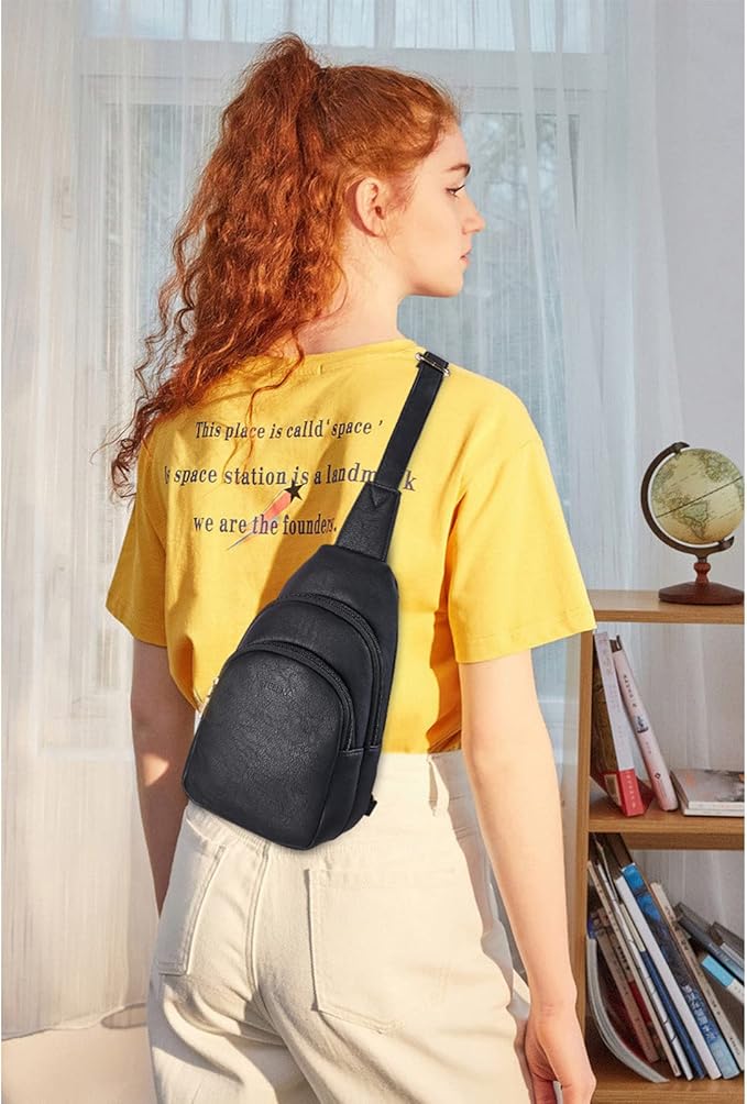 Telena Crossbody Bags for Women Leather Cross Body Sling Bag for Woman Travel