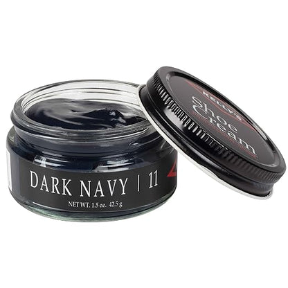 Kelly's Dark Navy Shoe Polish 1.5 oz - Professional Leather Shoe Cream