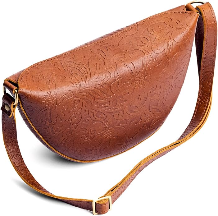 Portland Leather Goods Koala Sling Bag – Leather Sling with Adjustable Strap – Handmade from the Finest Full-Grain Hides