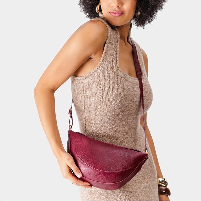 Portland Leather Goods Koala Sling Bag – Leather Sling with Adjustable Strap – Handmade from the Finest Full-Grain Hides