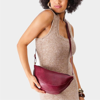 Portland Leather Goods Koala Sling Bag – Leather Sling with Adjustable Strap – Handmade from the Finest Full-Grain Hides