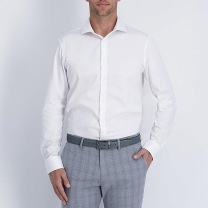 Calvin Klein Men’s Reversible Leather Belt - 2‑in‑1 Versatile Modern Style