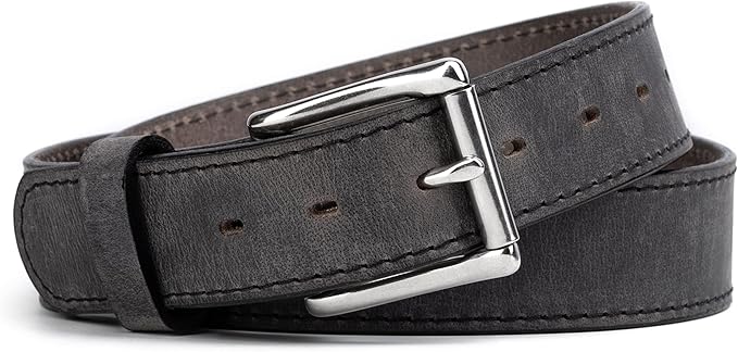 The Baron Leather Belt for Men | Made In USA | Men's Full Grain Leather Belt