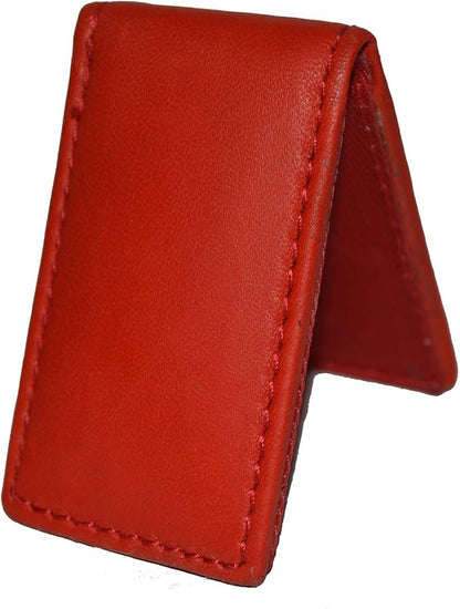 LB LEATHERBOSS Men's New Leather Strong Magnetic Money Clip