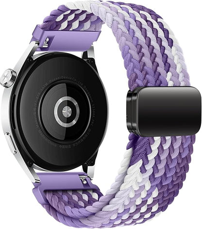 Mazoft Braided Sport Band Compatible with Samsung Galaxy Watch Band 7/FE/6/5/4/3 & Watch 5 Pro & 6/4 Classic &Gear S3/S2, 20mm & 22mm watch band for Samsung Watch 47mm 46mm 45mm 44mm 40mm 43/42/41mm