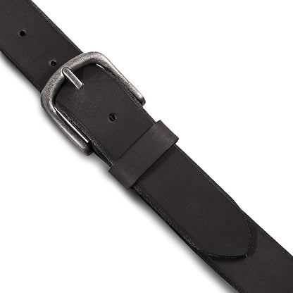 Lucky Brand Men's Jeans Leather Belt| Classic| Casual| Dress| Everyday| American Heritage| Genuine Leather| Metal Buckle