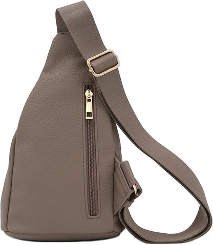 FashionPuzzle Compact Triangle Sling Bag | Compact