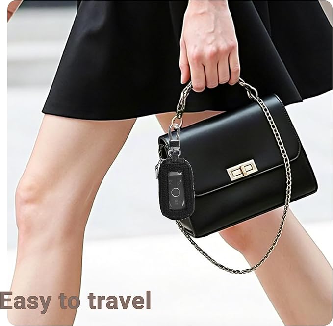Yuoyar Premium Leather Key Fob Case - Universal Car Key Holder