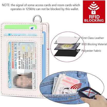 FurArt Slim Minimalist Wallet, Front Pocket Wallets, RFID Blocking, Credit Card Holder for Men