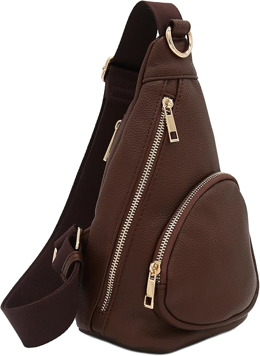 FashionPuzzle Compact Triangle Sling Bag | Compact