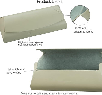 VisionGlobal Hard Shell Eyeglass Case for Eyeglasses and Sunglasses for Men/Women and Kids