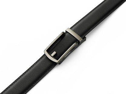 CHAOREN Mens Dress Belt - Ratchet Belt Leather 1 1/4" Comfort Click - Perfect Companion to Mens Dress Shoes