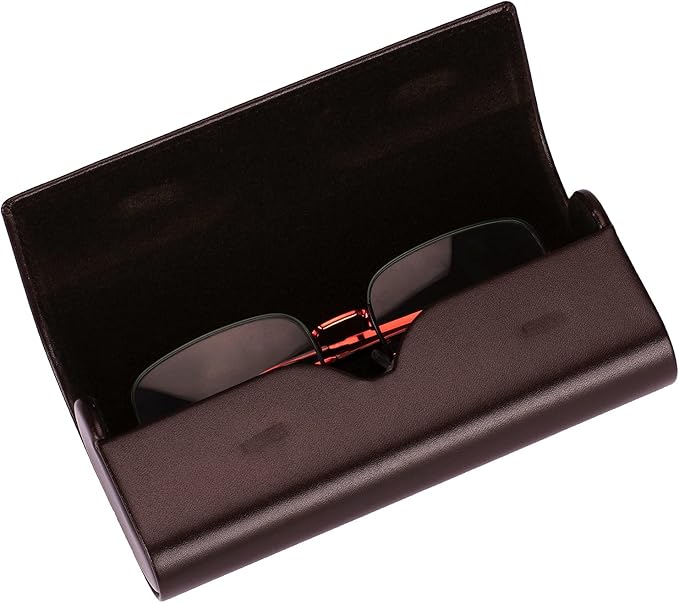 Vemiss Hard Shell Eyeglass Cases, Lightweight Portable Glasses Case for Women Men