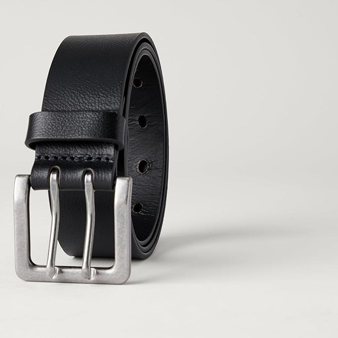 Amazon Essentials AE - Accessories Men's Double Prong Leather Belt